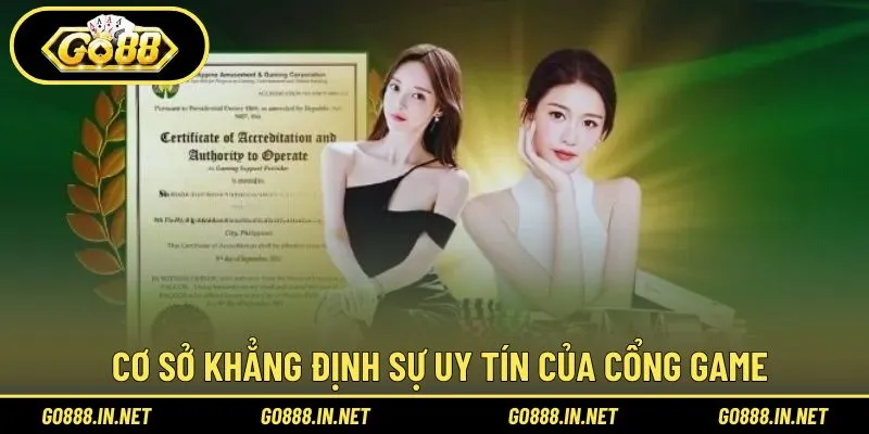 Lý do khẳng định cổng game uy tín